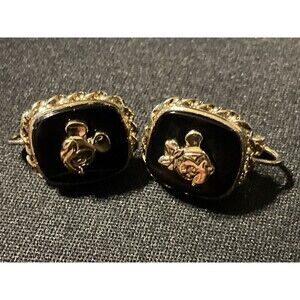 Disney Prototype Clip On Earrings Mickey & Minnie